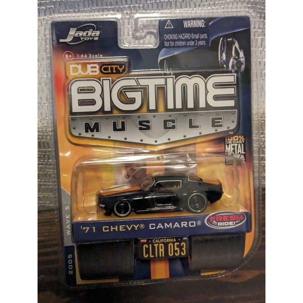 New Jada Toys Dub City Big Time Muscle 1971 Chevy Camaro 1/64 Scale 2005